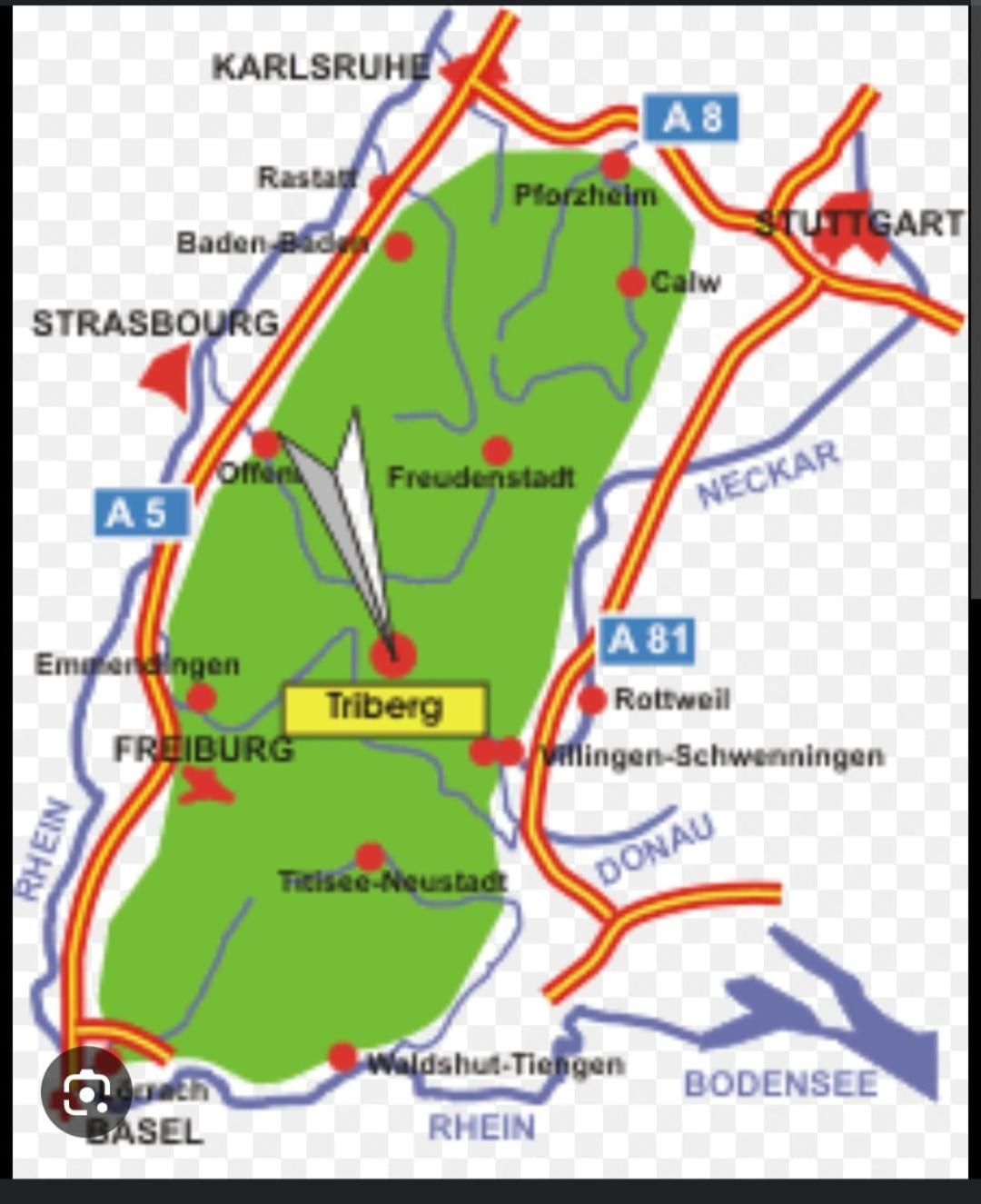 Sumeja Residence Triberg im Schwarzwald ภายนอก รูปภาพ